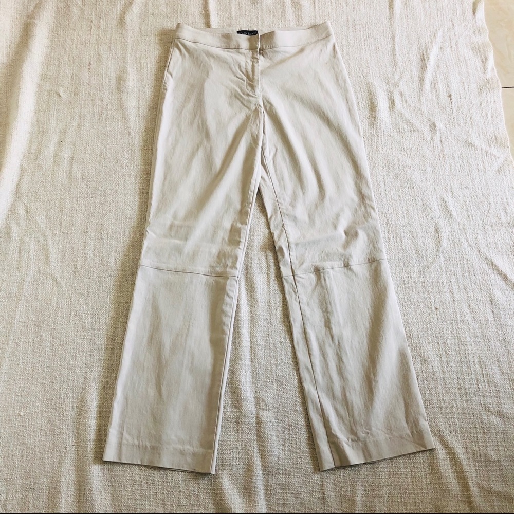Bebe Off White Convertible Trousers